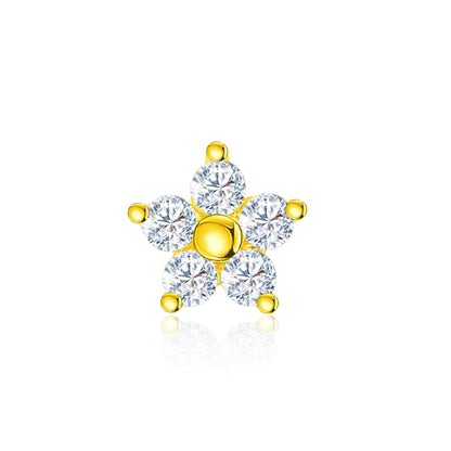 TAKA Jewellery 18K Diamond Single Stud Earring