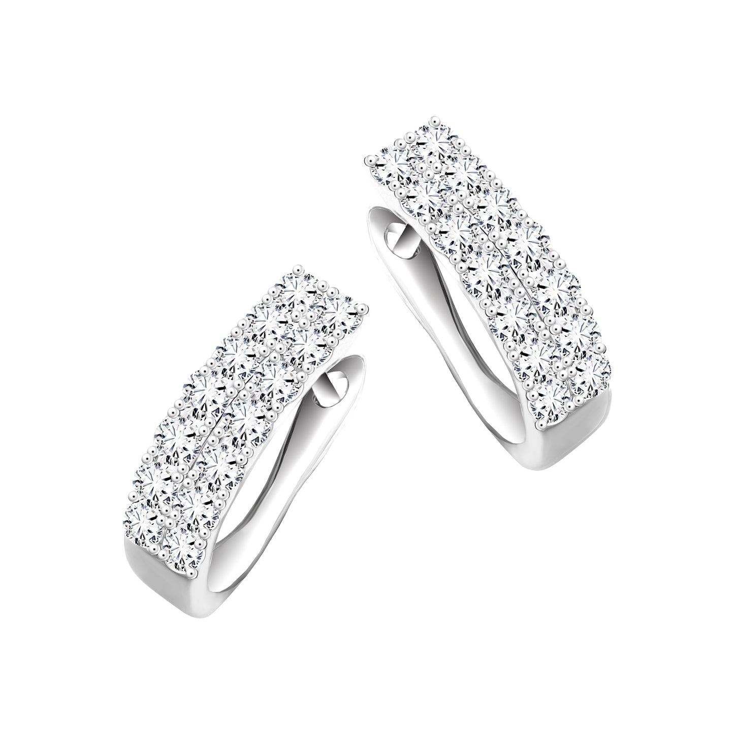 TAKA Jewellery Galaxe Diamond Earrings 9K