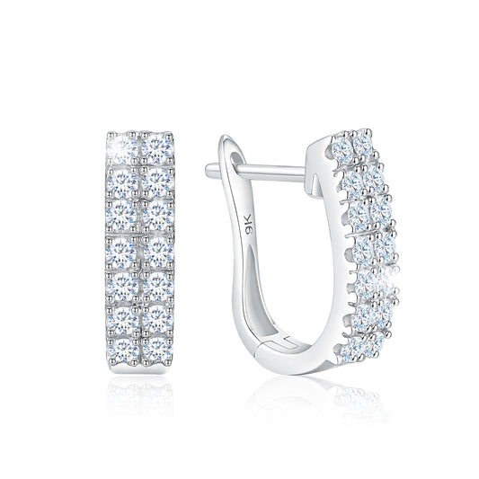 TAKA Jewellery Galaxe Diamond Earrings 9K