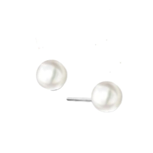 TAKA Jewellery Lustre Pearl Earrings 9K