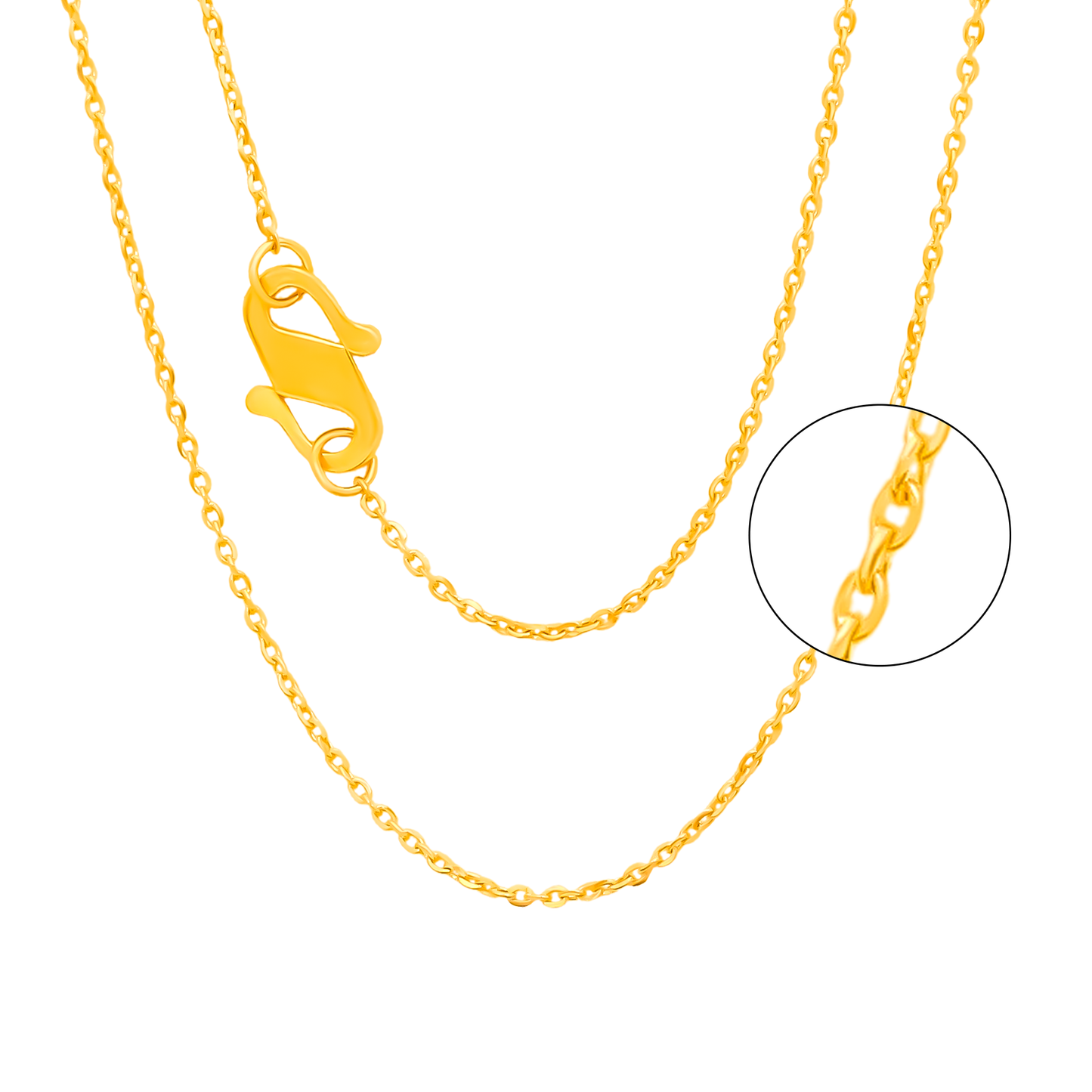 TAKA Jewellery 916 Gold Chain Banzi