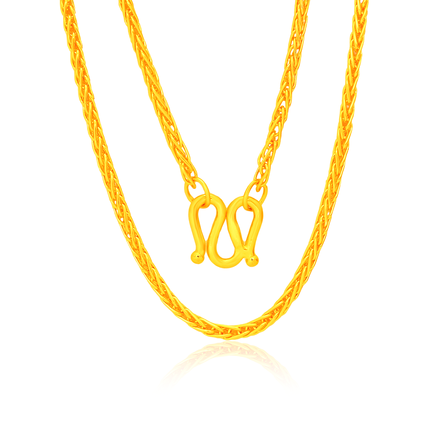 TAKA Jewellery 999 Pure Gold Chain XiaoBang