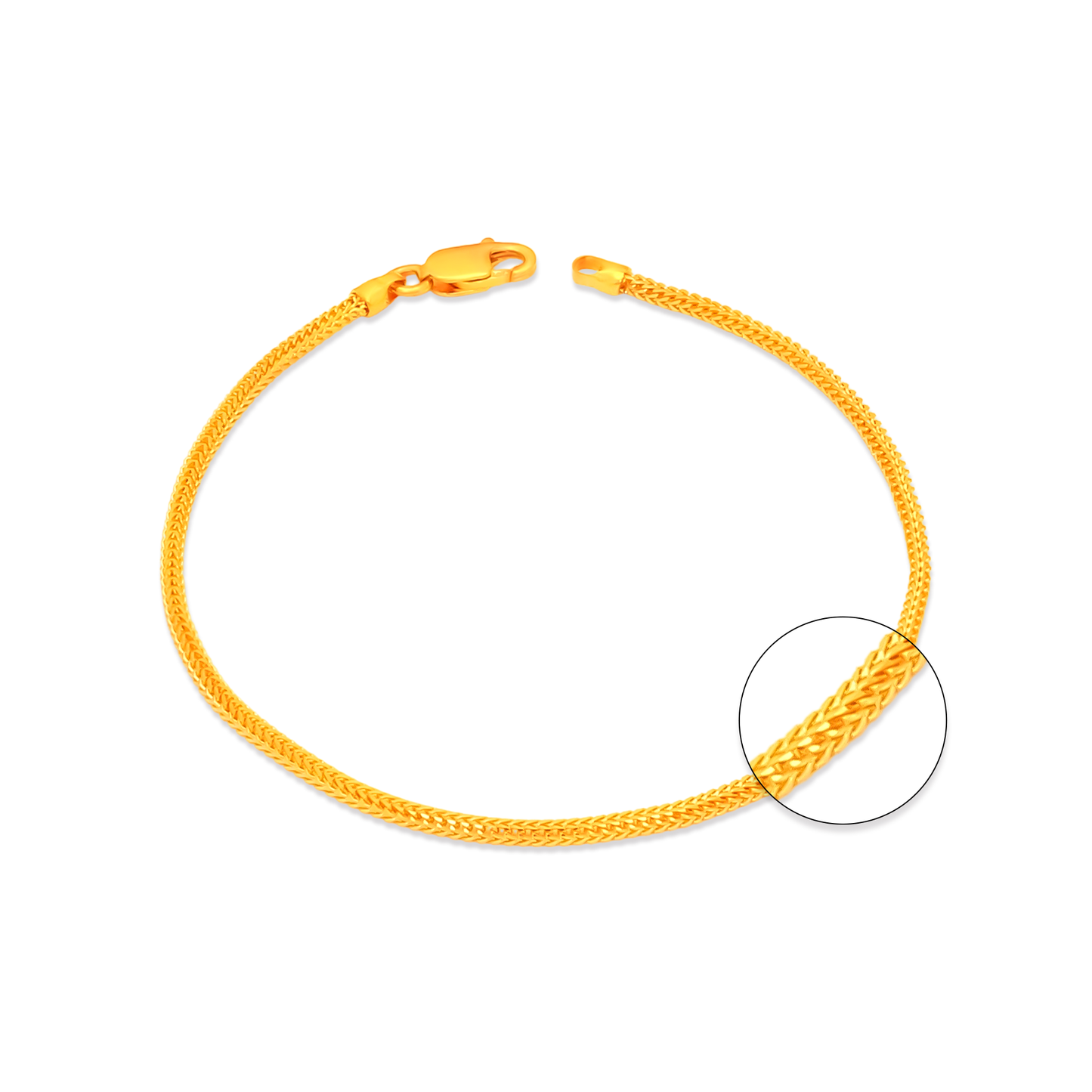 TAKA Jewellery 916 Gold Bracelet DG