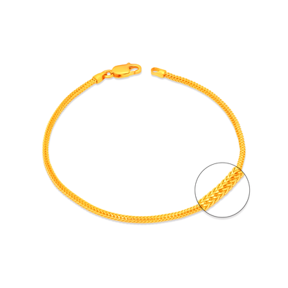 TAKA Jewellery 916 Gold Bracelet DG