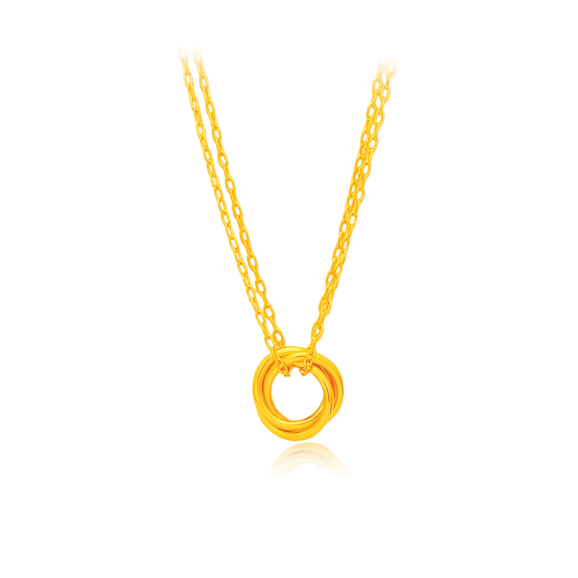 TAKA Jewellery 916 Gold Necklace - TAKA Jewellery