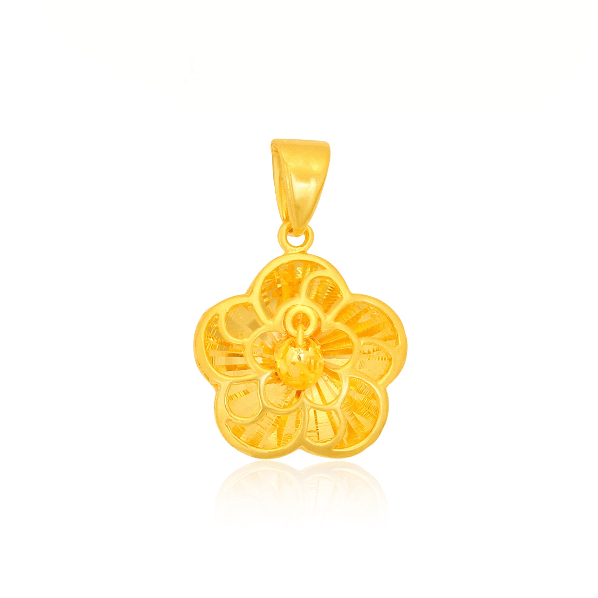 Taka Jewellery 916 Gold Pendant - TAKA Jewellery