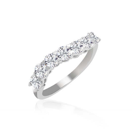 TAKA Jewellery Round Brilliant Lab Grown Diamond Ring 10K