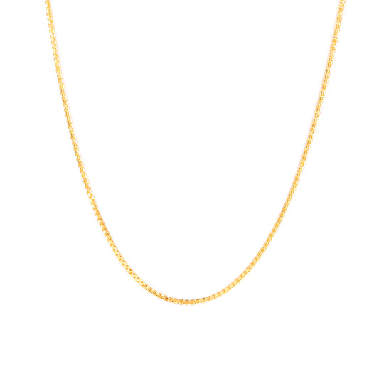 TAKA Jewellery 18K Gold Box Chain