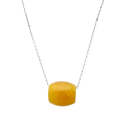 TAKA Jewellery Jade Pendant with Chain 9K