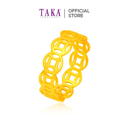 TAKA Jewellery 916 Gold Ring