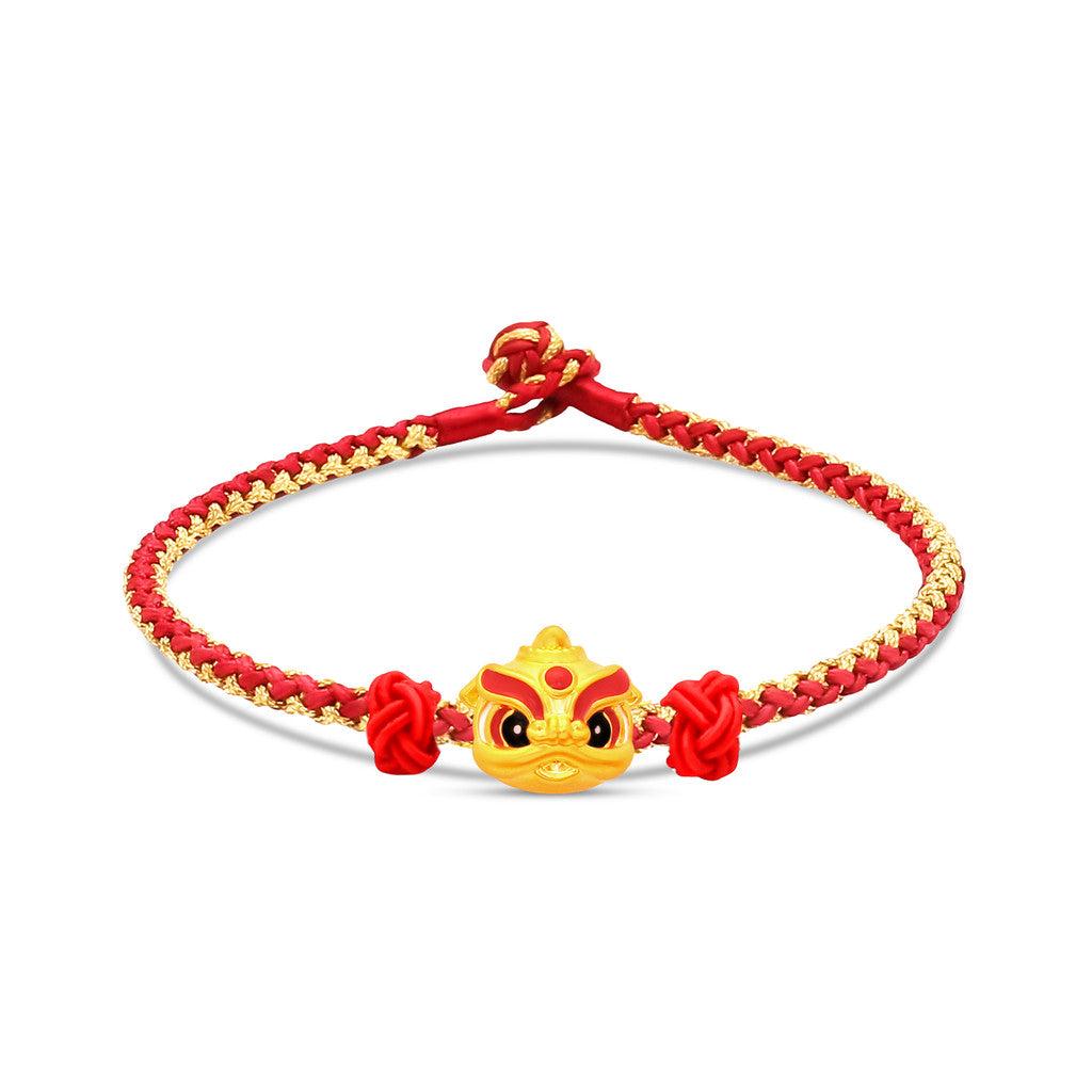 TAKA Jewellery 999 Pure Gold Lion Dance Charm