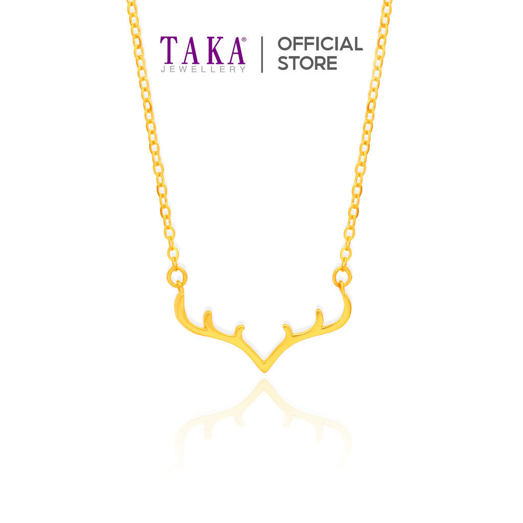 TAKA Jewellery 999 Pure Gold 5G Necklace