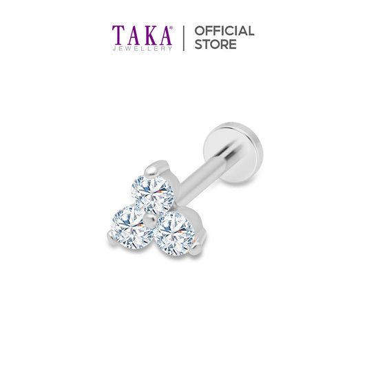 TAKA Jewellery 18K Diamond Single Stud Earring