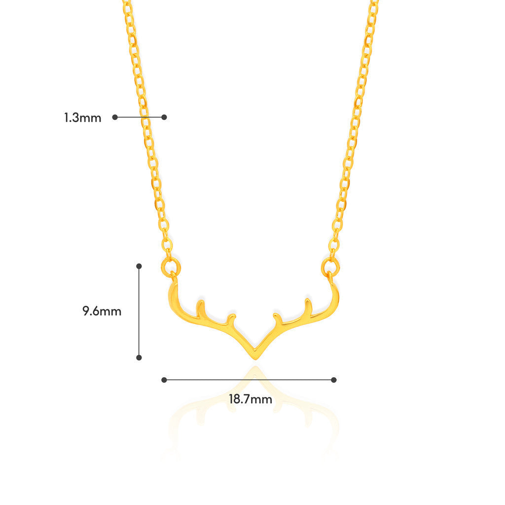 TAKA Jewellery 999 Pure Gold 5G Necklace