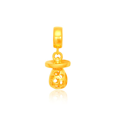 TAKA Jewellery 916 Gold Pacifier Charm