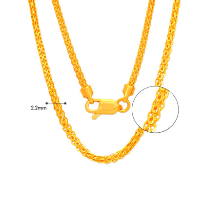 TAKA Jewellery 916 Gold Chain