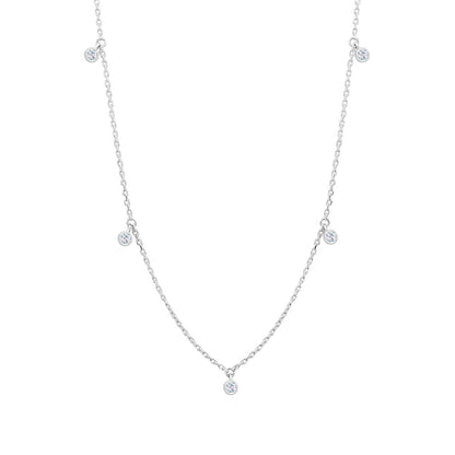 TAKA Jewellery Diamond Necklace 9K Gold