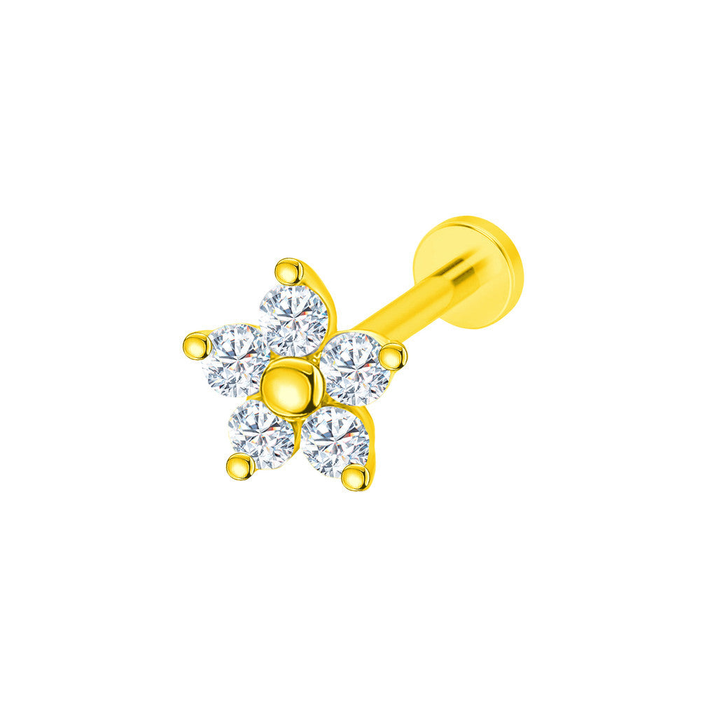 TAKA Jewellery 18K Diamond Single Stud Earring