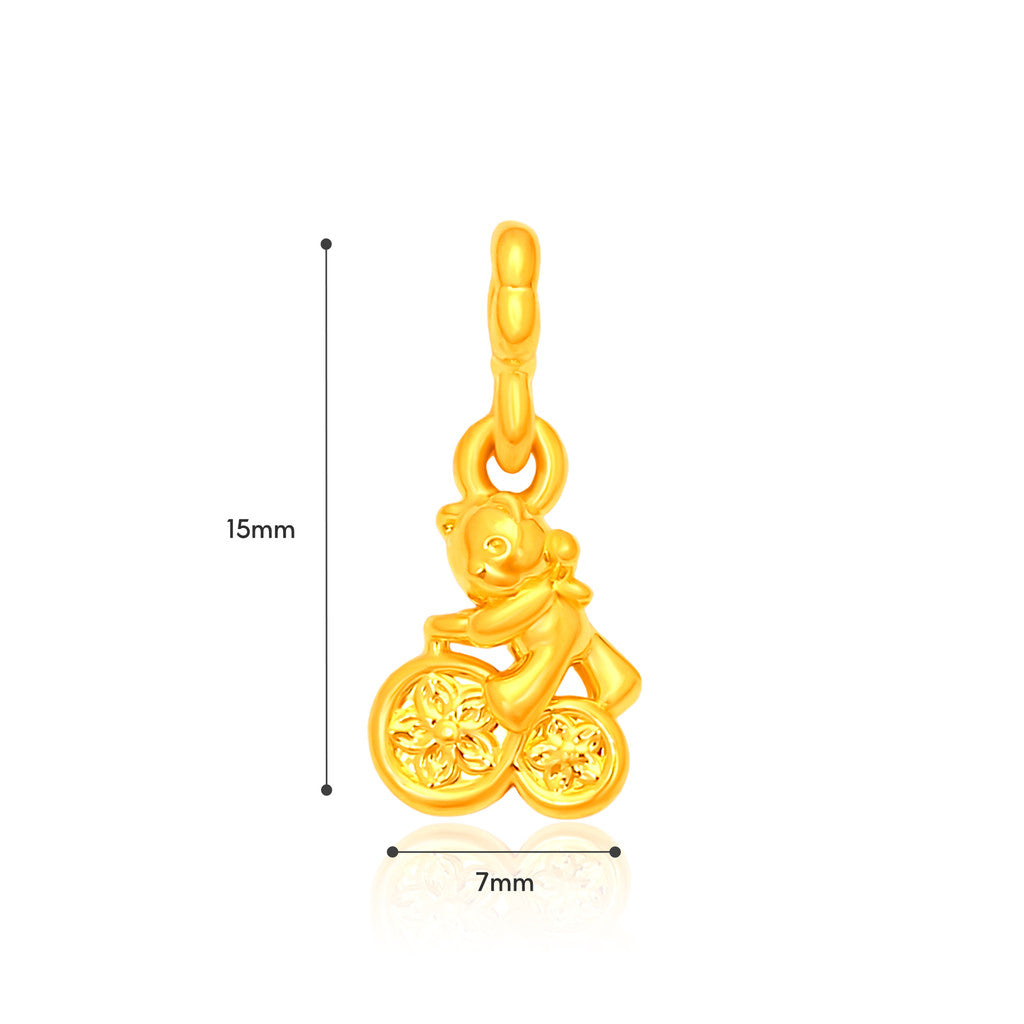 TAKA Jewellery 916 Gold Mini Charm Assorted Designs