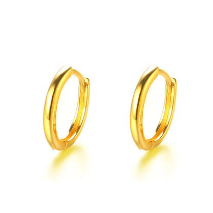 TAKA Jewellery Dolce 18K Gold Earrings Hoop