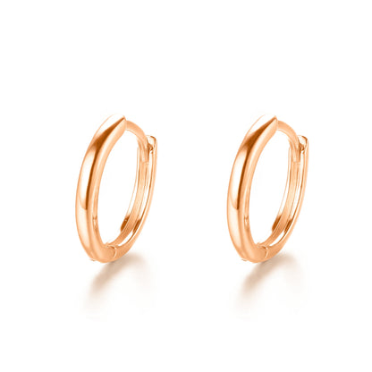 TAKA Jewellery Dolce 18K Gold Earrings Hoop