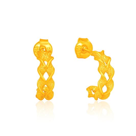 TAKA Jewellery 916 Gold Earrings