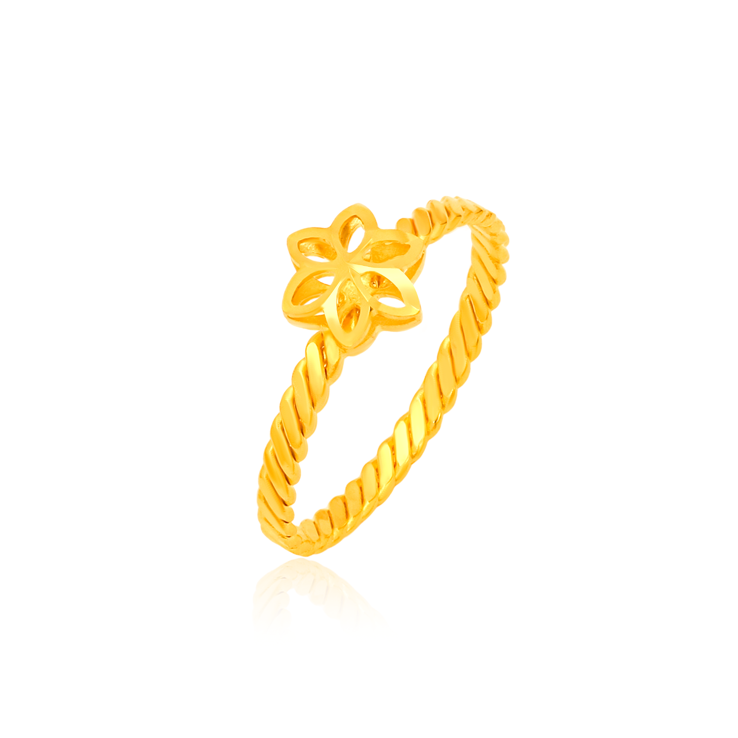 TAKA Jewellery 916 Gold Ring