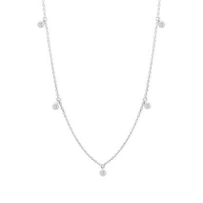 TAKA Jewellery Diamond Necklace 9K Gold