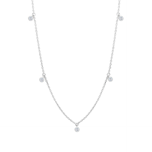 TAKA Jewellery Diamond Necklace 9K Gold