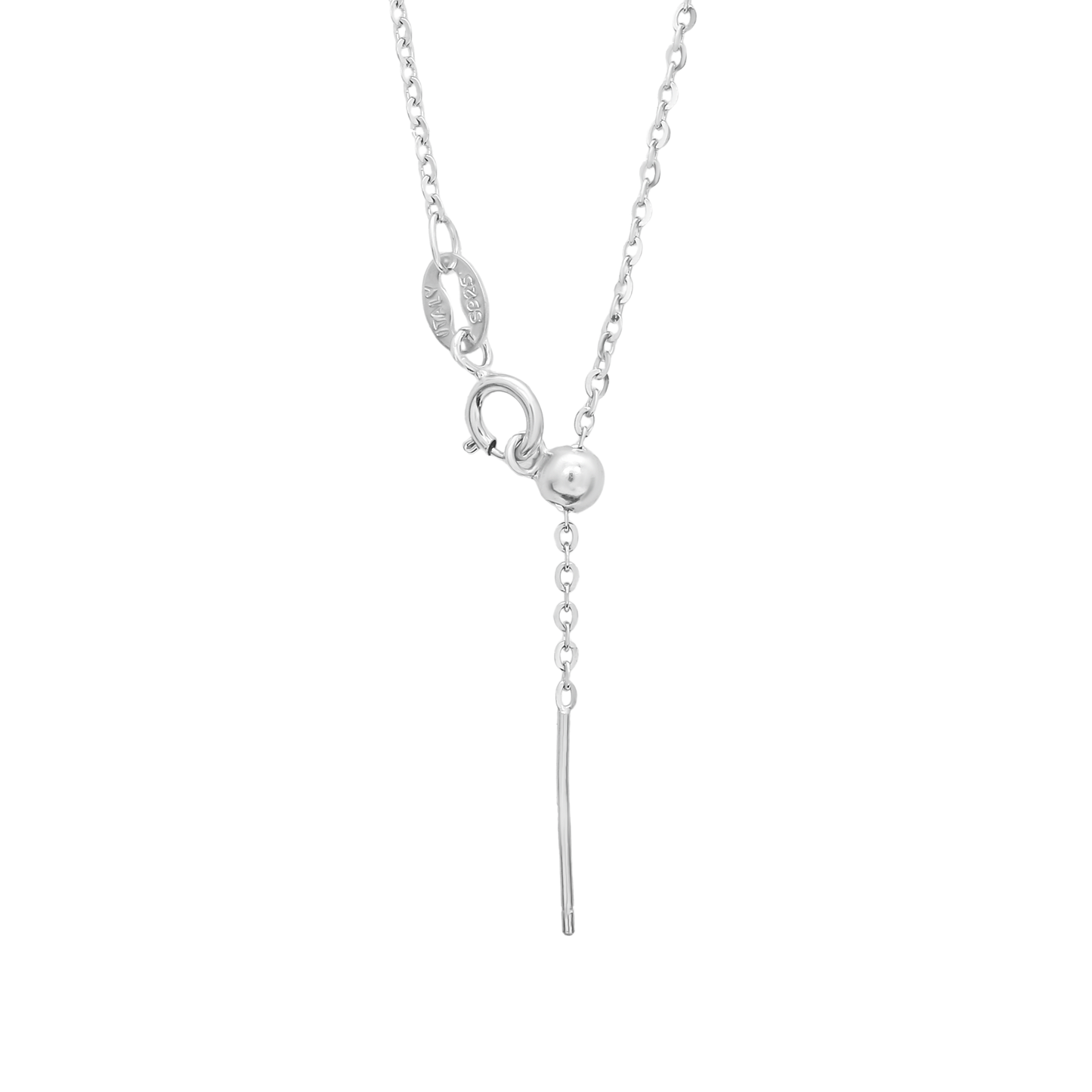 TAKA Jewellery Lab Grown Diamond Pearl Pendant 10K with Silver Chain