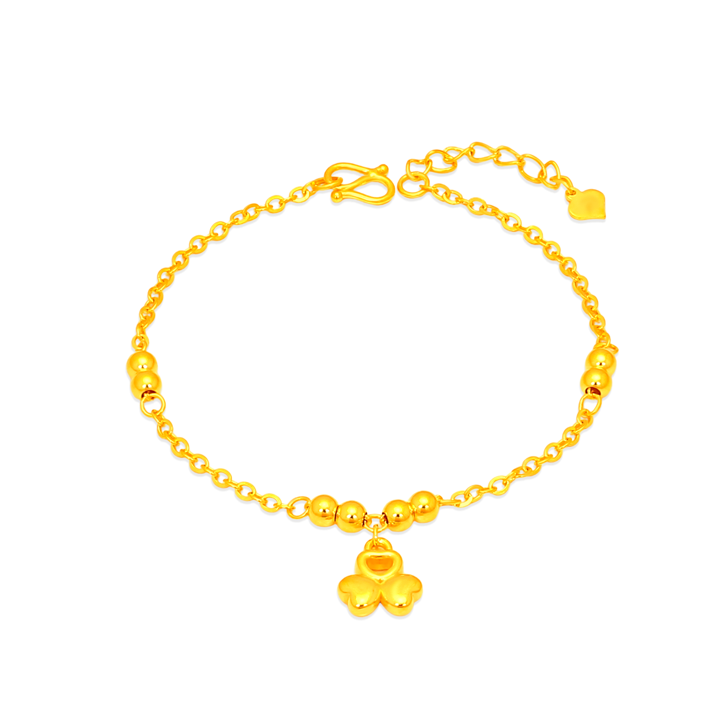 TAKA Jewellery 999 Pure Gold Bracelet