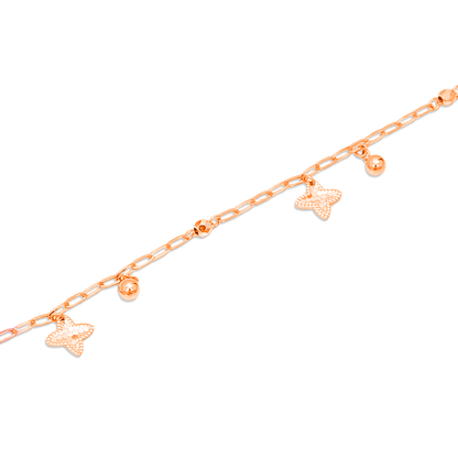 TAKA Jewellery Dolce 18K Gold Anklet