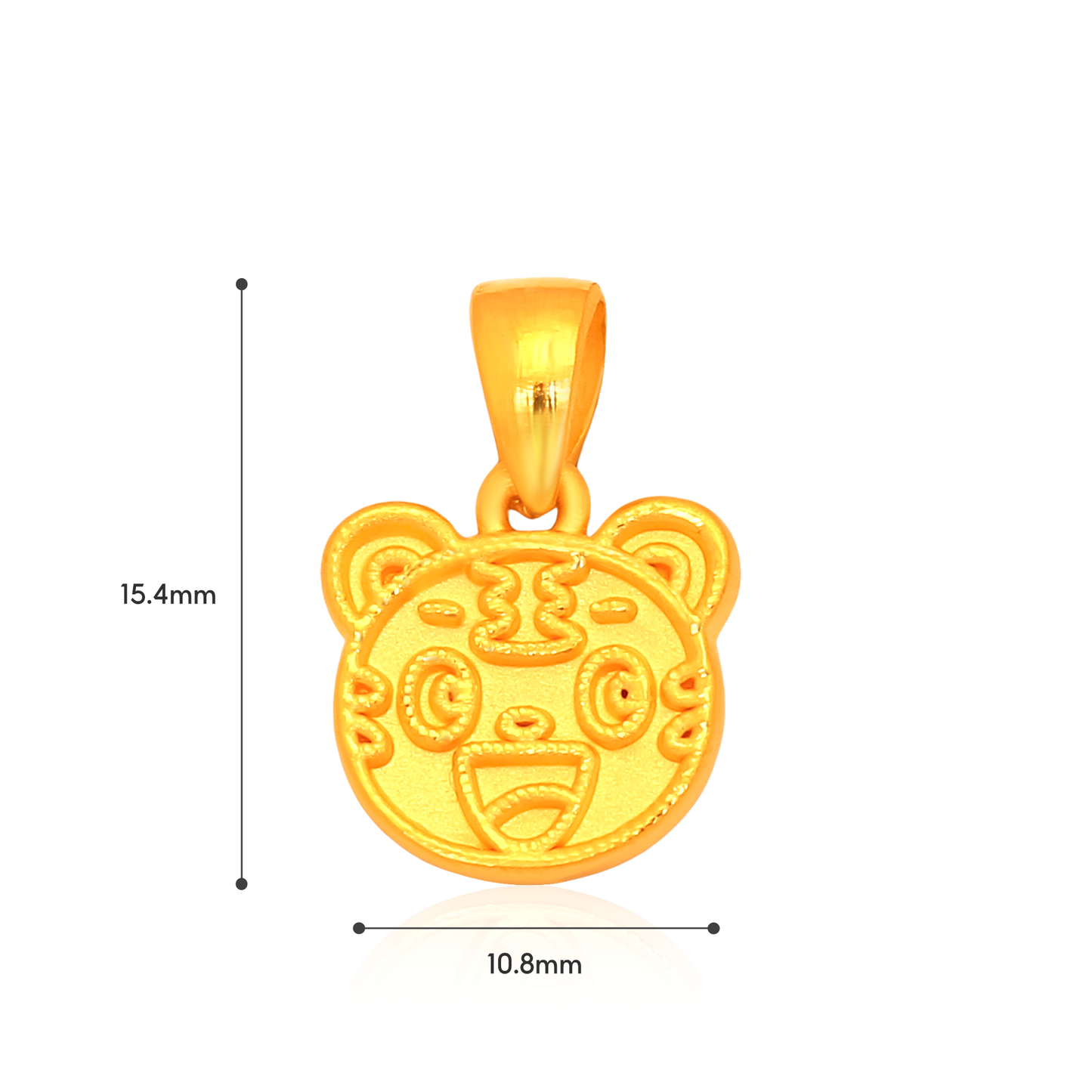 TAKA Jewellery 999 Pure Gold Zodiac Pendant