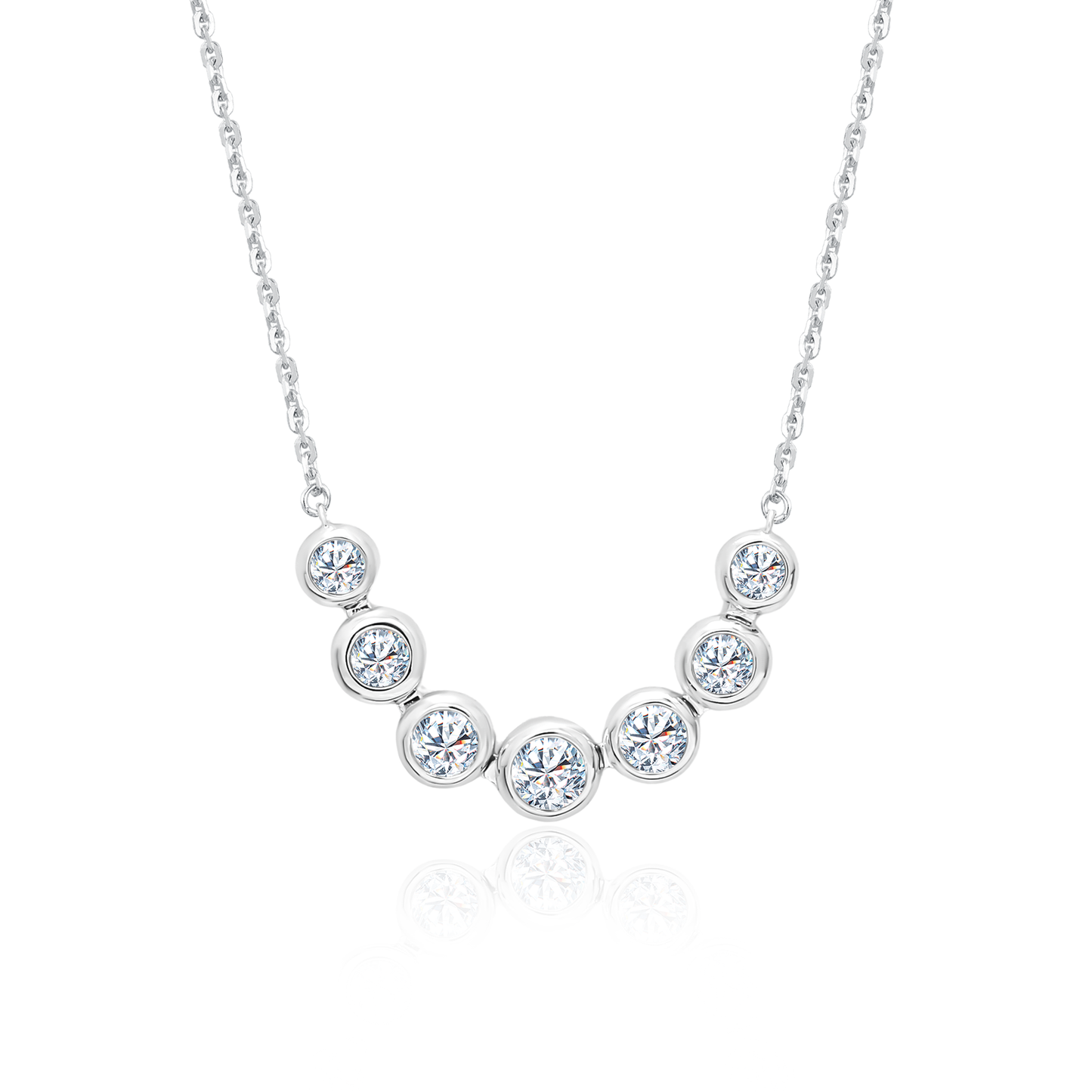 TAKA Jewellery Lab Grown Diamond Necklace 10K Gold