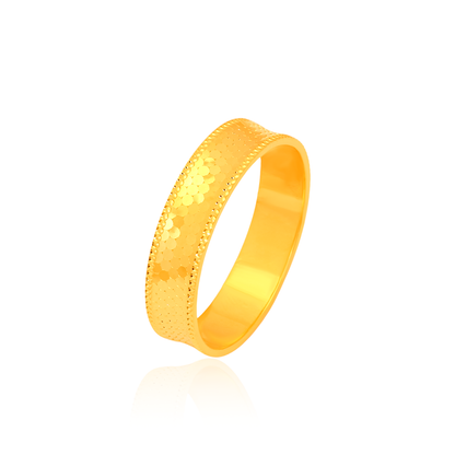 TAKA Jewellery 916 Gold Couple Ring