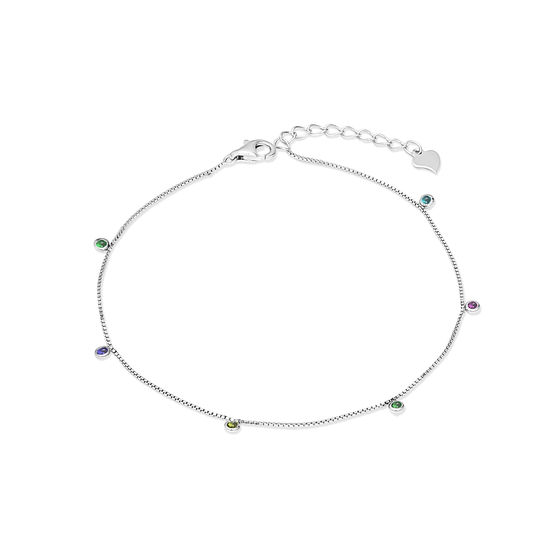 TAKA Jewellery Crystals & 925 Silver Bracelet