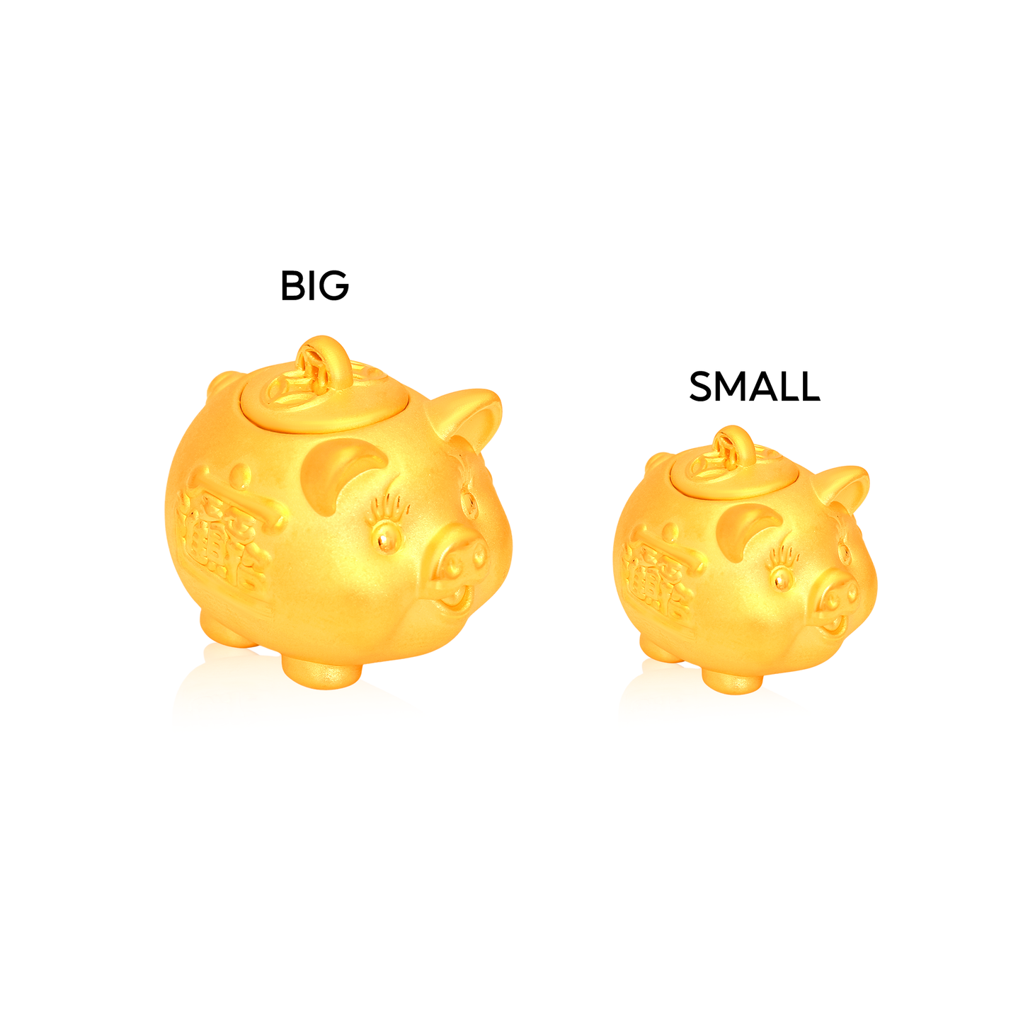 TAKA Jewellery 999 Pure Gold Piggy Bank