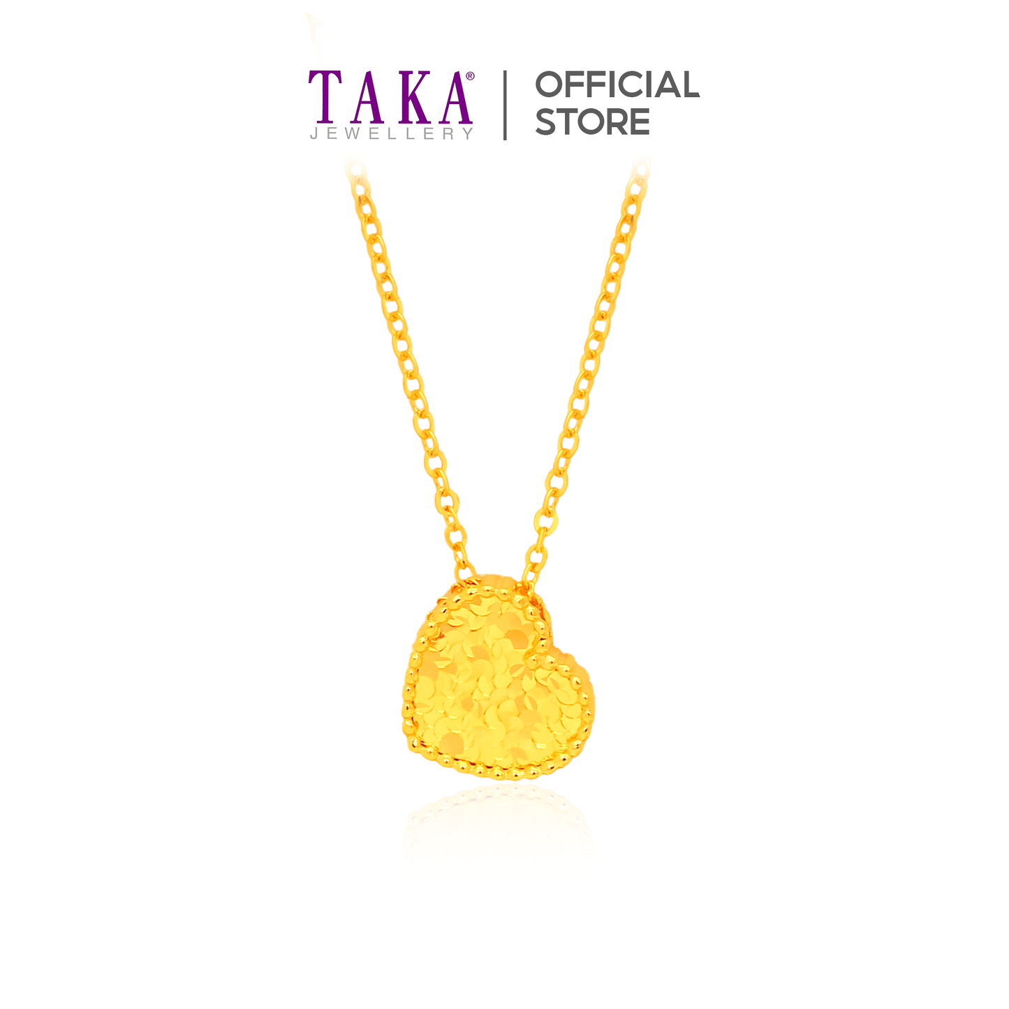 TAKA Jewellery 916 Gold Necklace