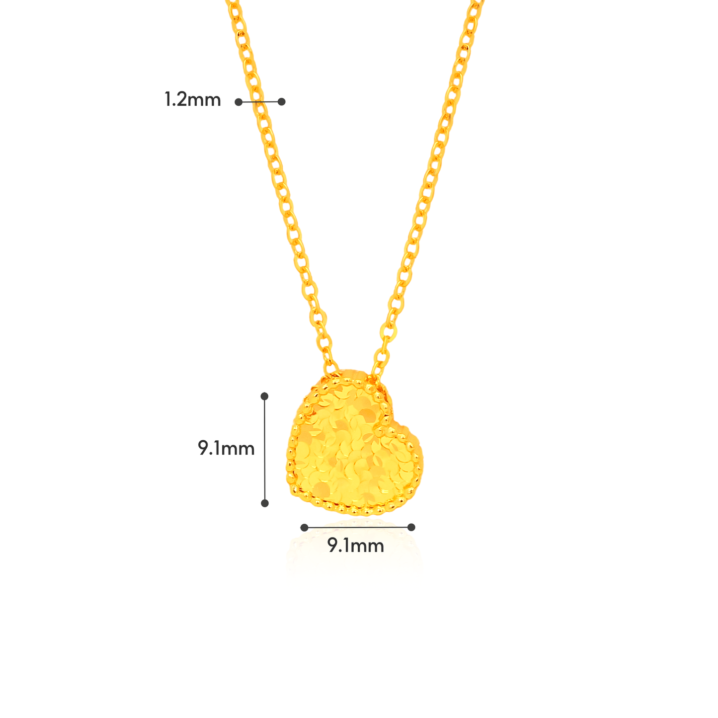 TAKA Jewellery 916 Gold Necklace