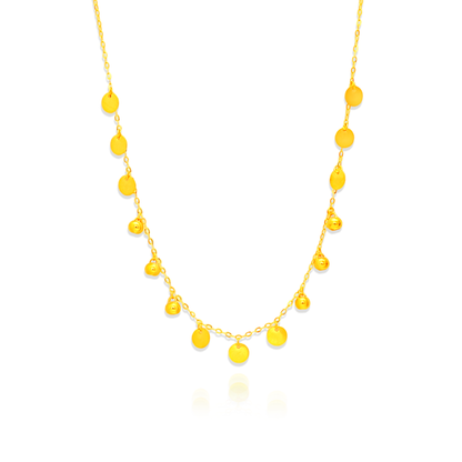 TAKA Jewellery 916 Gold Necklace