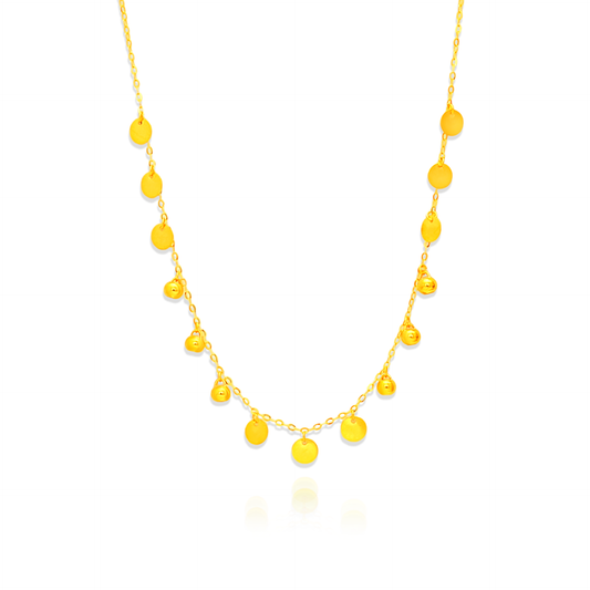 TAKA Jewellery 916 Gold Necklace