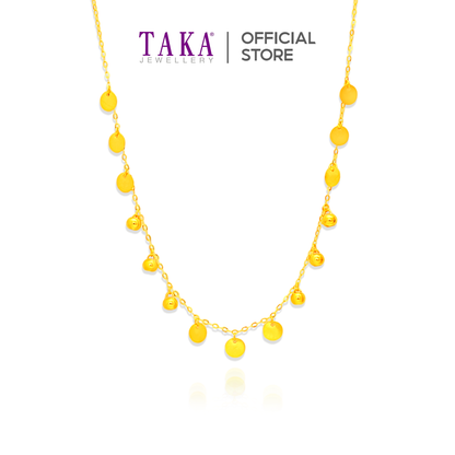 TAKA Jewellery 916 Gold Necklace