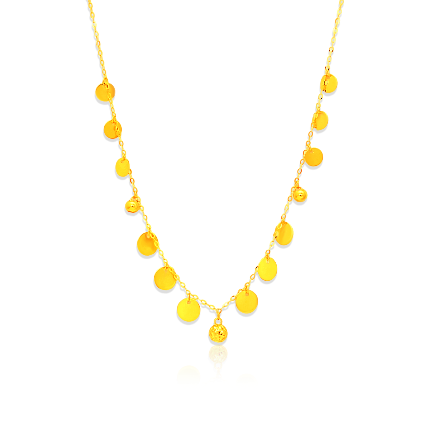 TAKA Jewellery 916 Gold Necklace