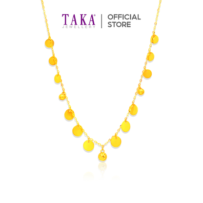 TAKA Jewellery 916 Gold Necklace