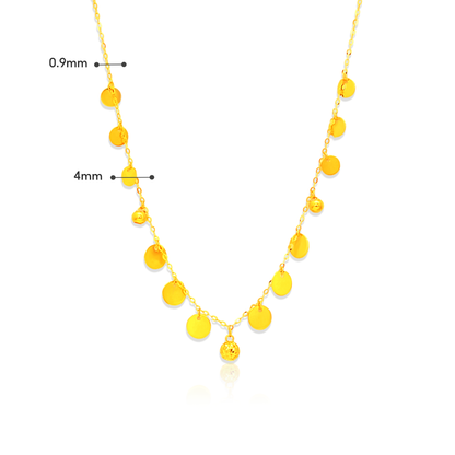 TAKA Jewellery 916 Gold Necklace