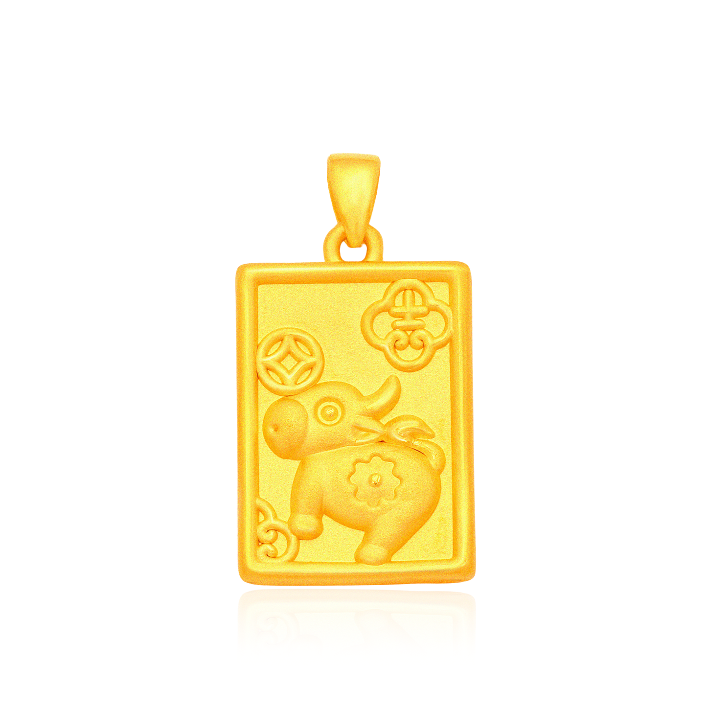 TAKA Jewellery 999 Pure Gold Zodiac Pendant