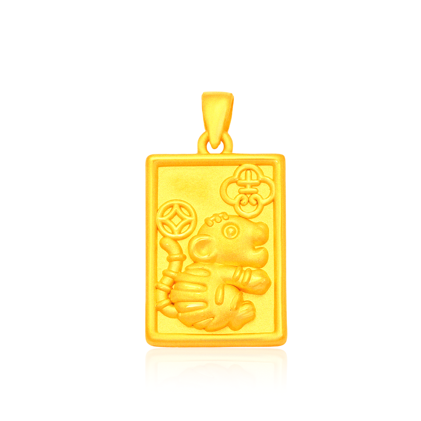 TAKA Jewellery 999 Pure Gold Zodiac Pendant