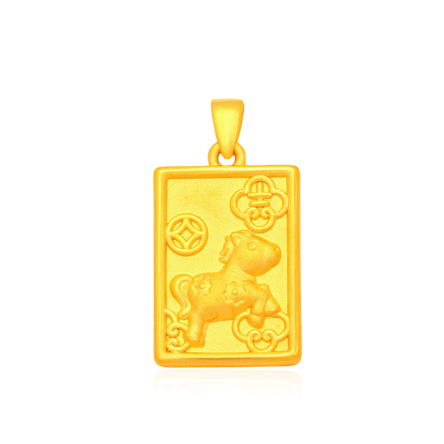 TAKA Jewellery 999 Pure Gold Zodiac Pendant