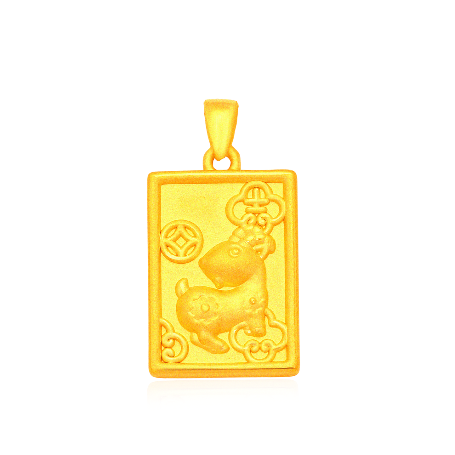 TAKA Jewellery 999 Pure Gold Zodiac Pendant