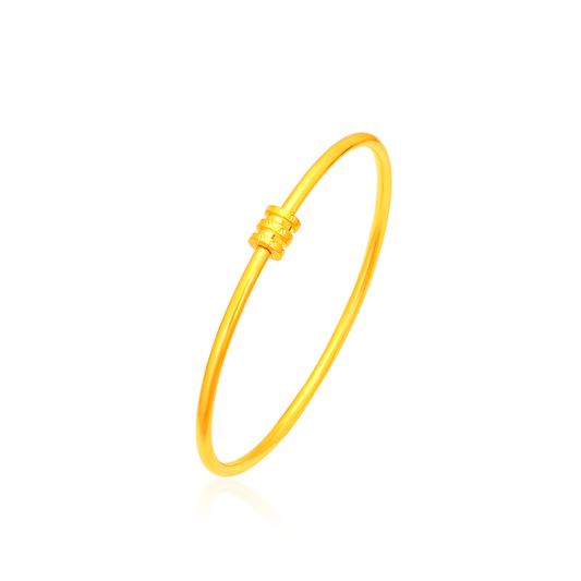 TAKA Jewellery 999 Pure Gold Bangle